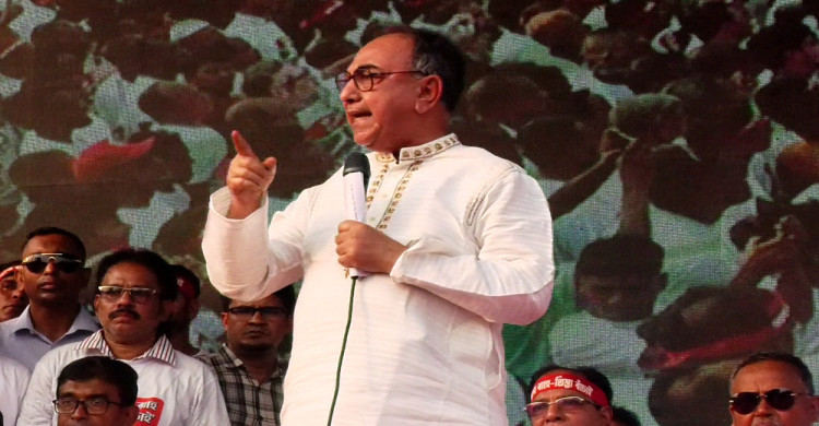 ভারত পানিকে মারণাস্ত্র হিসেবে ব্যবহার করছে : মির্জা আব্বাস