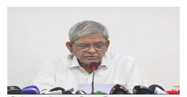 জুলাই ঘোষণা রাজনৈতিক অচলাবস্থা কাটিবে উঠবে : মির্জা ফখরুল