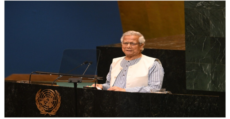 ফেব্রুয়ারি মাসে জাতীয় নির্বাচন অনুষ্ঠানের প্রস্তুতি নিচ্ছি : জাতিসংঘে প্রধান উপদেষ্টা