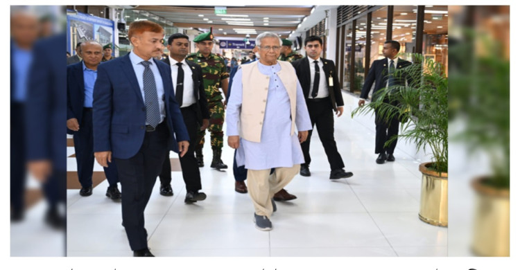 রোমের উদ্দেশে ঢাকা ত্যাগ প্রধান উপদেষ্টার