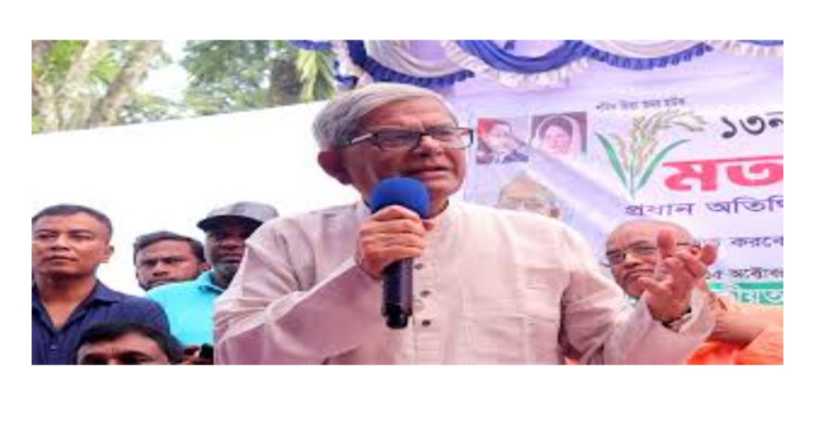 দেশের মানুষকে বাঁচাতে তাড়াতাড়ি ভোট হতে দেন: ফখরুল