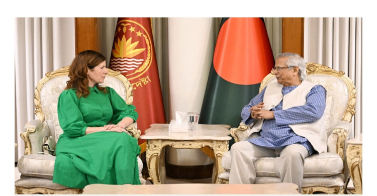 আ.লীগ নির্বাচনে অংশ নিতে পারবে না: ব্রিটিশ মন্ত্রীকে ড. ইউনূস