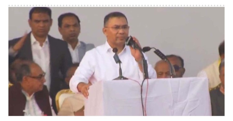 আমরা দেশের শান্তি চাই : তারেক রহমান