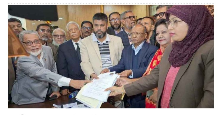 ফেনী-১ আসনে খালেদা জিয়ার পক্ষে মনোনয়নপত্র জমা