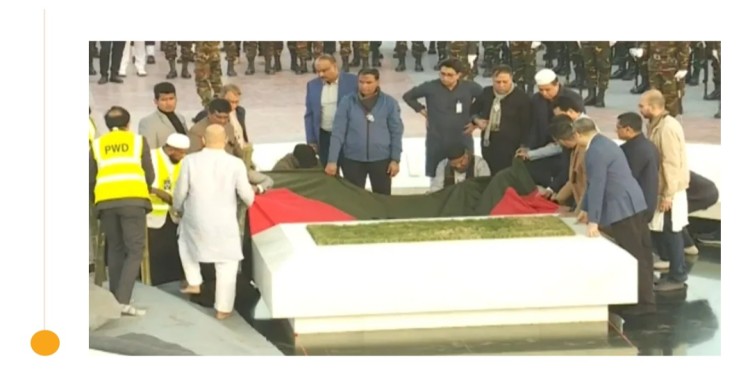 জিয়াউর রহমানের কবরের পাশে চিরনিদ্রায় শায়িত খালেদা জিয়া