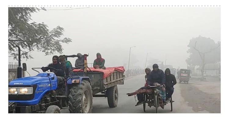 পঞ্চগড়ে মাঝারি শৈত্যপ্রবাহ, তাপমাত্রা ৭.৭ ডিগ্রি