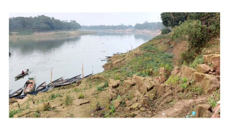 কুশিয়ারা নদীর ভাঙনে বিপর্যস্ত রাজনগরের ফতেপুর, ঝুঁকিতে অন্তত ১০ গ্রাম