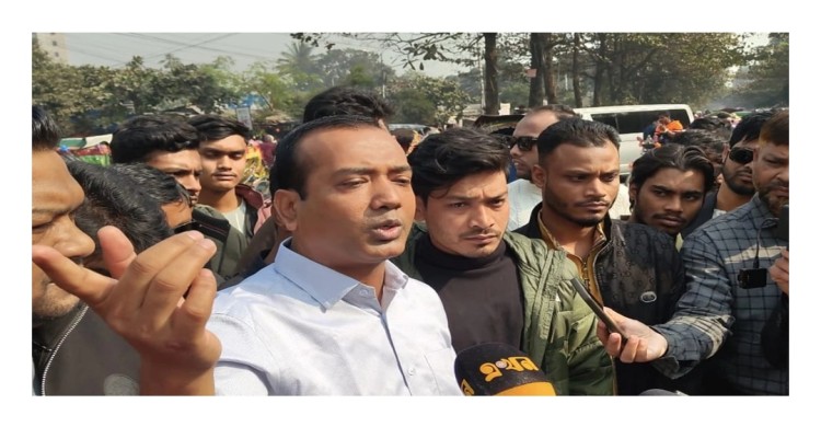 তিন দাবি না মানলে ইসির সামনে সারারাত বসে থাকব'--ছাত্রদল সভাপতি