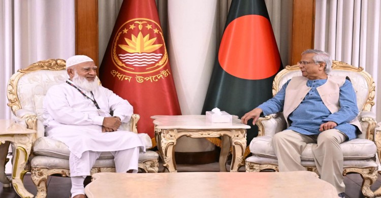 জামায়াতে ইসলামী প্রতিনিধি দলের সঙ্গে প্রধান উপদেষ্টার বৈঠক অনুষ্ঠিত
