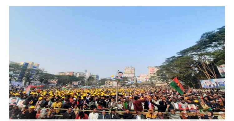 আলিয়া মাদরাসা মাঠে জনস্রোত, তারেক রহমানের অপেক্ষা