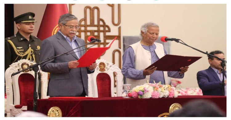 অন্তর্বর্তীকালীন সরকারের এক বছর পূর্ণ হচ্ছে আজ