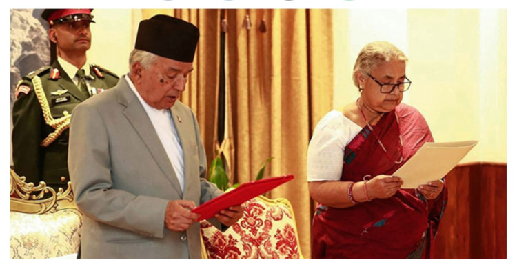 নেপালের প্রধানমন্ত্রী হিসেবে শপথ গ্রহণ করেছেন কার্কি
