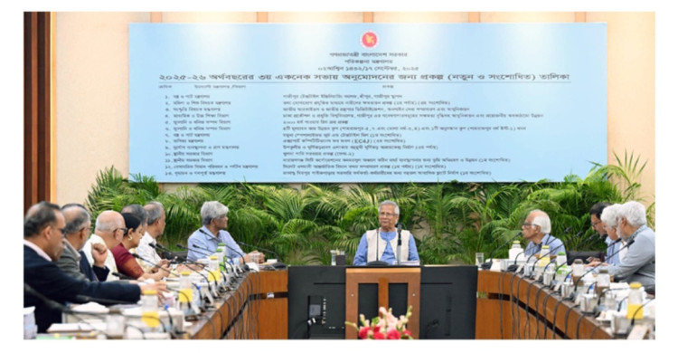 ৮ হাজার ৩৩৩ কোটি টাকার ১৩ প্রকল্প একনেকে অনুমোদন