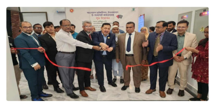 বাংলাদেশ হাইকমিশনে ই-পাসপোর্ট কার্যক্রমের উদ্বোধন