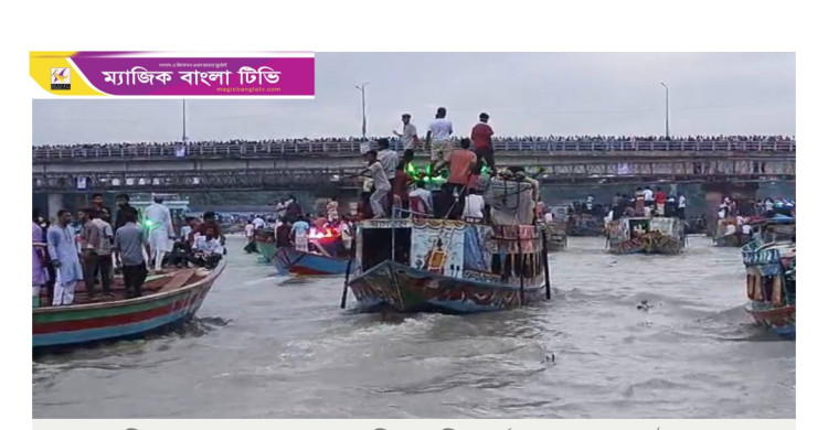 প্রতিমা বিসর্জনের সময় নৌকাডুবি, এক শিশুর মরদেহ উদ্ধার