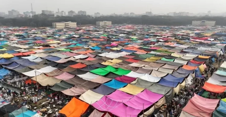 ৫ দিনব্যাপী জোড় ইজতেমা শুরু, টঙ্গীর তুরাগ নদের তীরে