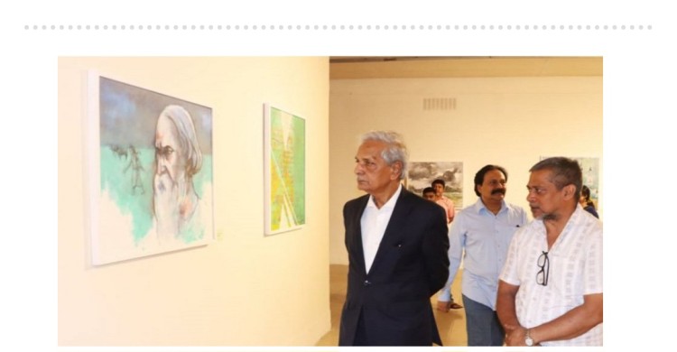 শিল্পকলায় ‘রবির চিত্র, চিত্রের রবী’ প্রদর্শনী