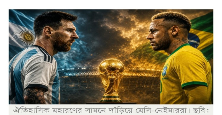 বিশ্বকাপের মহারণ— আর্জেন্টিনার টানা ২, নাকি ব্রাজিলের হেক্সা?