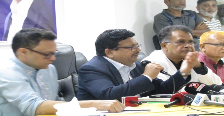 জাতীয়তাবাদী পাট শ্রমিক দলের সংবাদ সম্মেলন অনুষ্ঠিত