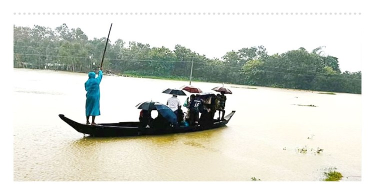 দেশের পাঁচ নদীর পানি বিপৎসীমার ওপর