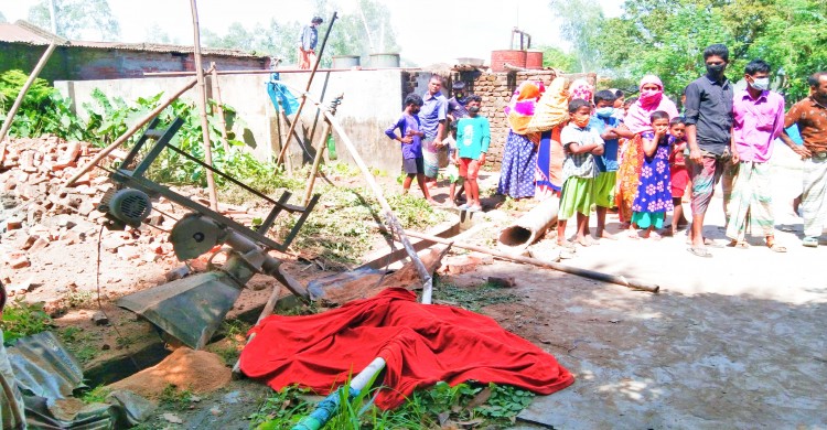 ঘোড়াঘাটে বয়লার বিস্ফোরিত হয়ে হাসকিং মিলের  এক শ্রমিকের মৃত্যু