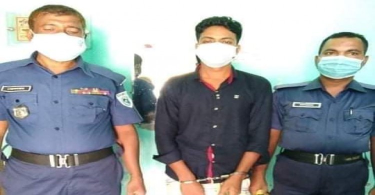 সাদুল্যাপুরে অপহরণ ও ধর্ষন মামলার পলাতক আসামী গ্রেফতার