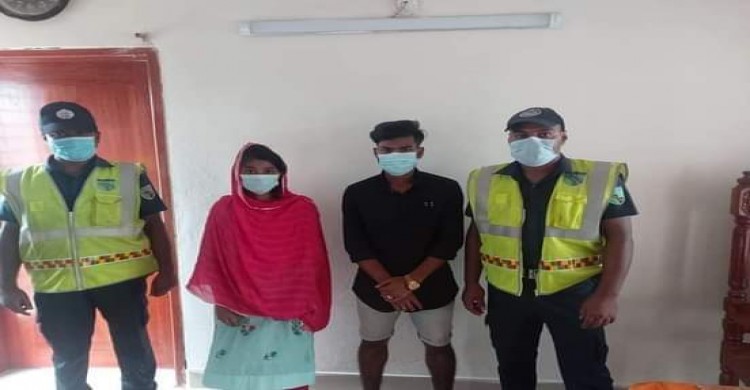 গোবিন্দগঞ্জ হাইওয়ে পুলিশে হাতে প্রেমিক যুগলদ্বয় আটক