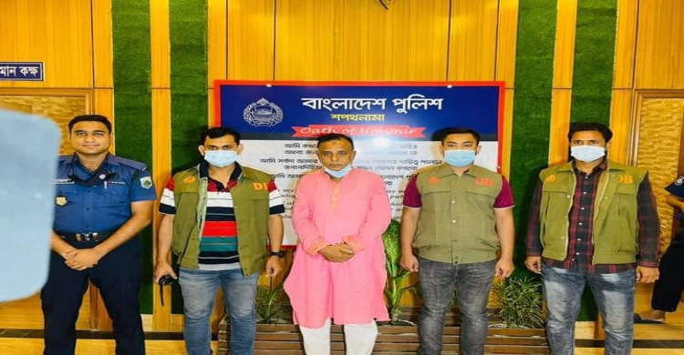 সিরাজগঞ্জে চ্যানেল আই এর চীফ রিপাের্টার সাংবাদিক চকর মালিথা পরিচয় দানকারী প্রতারককে গ্রেফতার