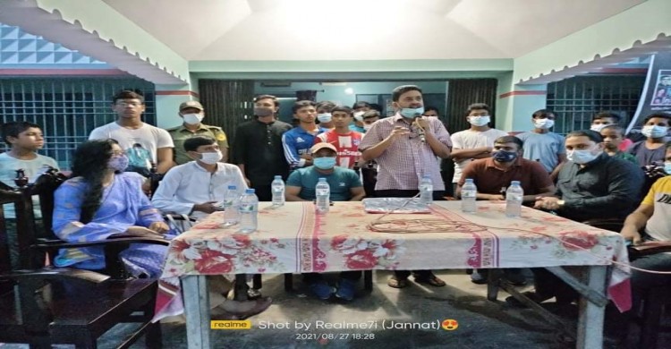 সাপাহারে ফুটবল টুর্নামেন্টের ফাইনাল খেলা অনুষ্ঠিত