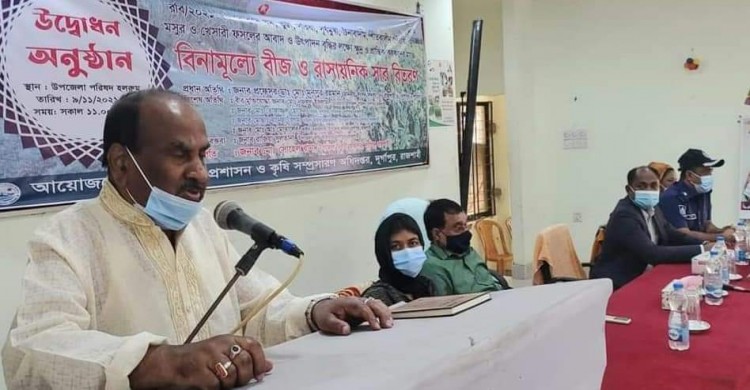 আ'লীগ ক্ষমতায় থাকলেই কেবল দেশের উন্নয়ন হয়- দুর্গাপুরে ডাঃ মনসুর রহমান এমপি