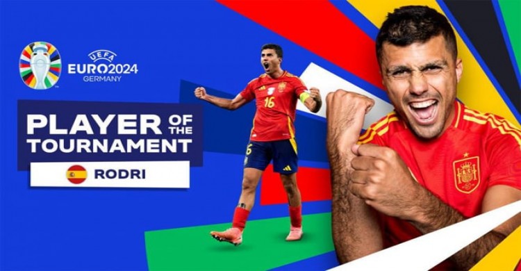 ইউরো ২০২৪’র সেরা খেলোয়াড় রড্রি