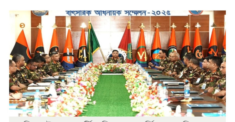 আর্মি এয়ার ডিফেন্স কোরের বার্ষিক অধিনায়ক সম্মেলনে সেনাপ্রধান
