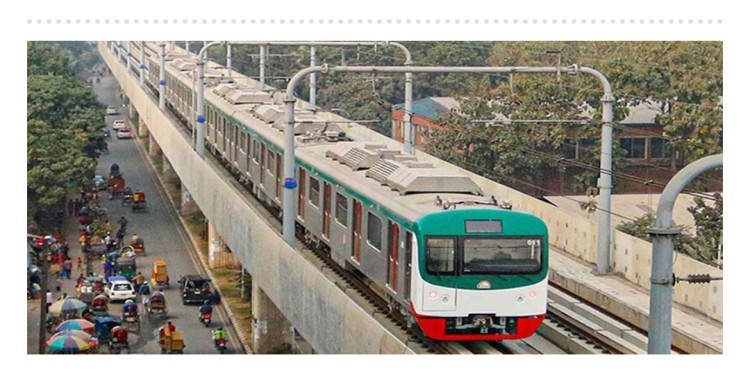 ১৫ মিনিট বন্ধ থাকার পর মেট্রোরেল চলাচল আবার শুরু