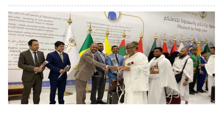 ৪১৯ যাত্রী নিয়ে বাংলাদেশের প্রথম হজ ফ্লাইট জেদ্দায় পৌঁছেছে