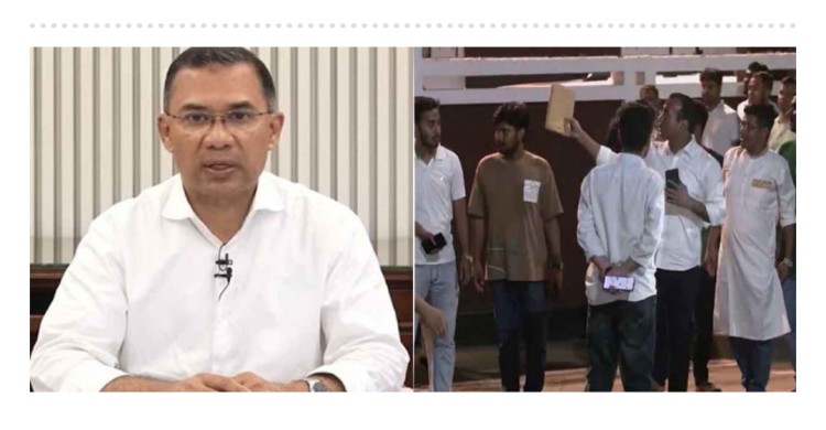 গুলশানে প্রধানমন্ত্রীর সঙ্গে ছাত্রদল নেতাদের বৈঠক