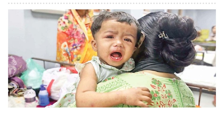 হাম উপসর্গ নিয়ে একদিনে আরও ৮ শিশুর মৃত্যু