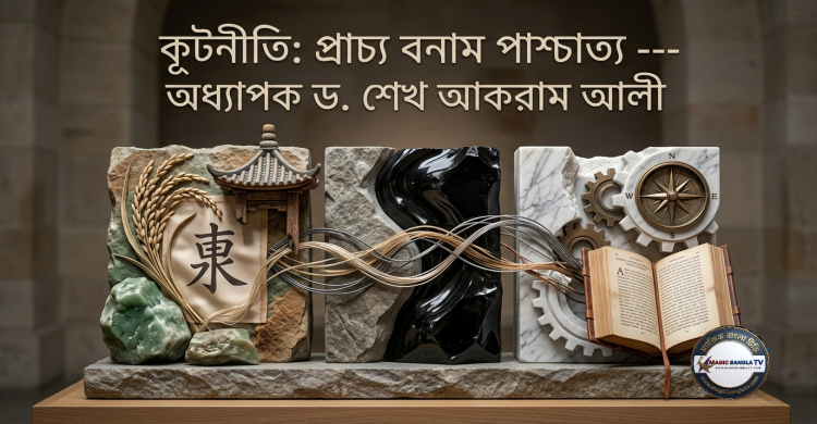 কূটনীতি: প্রাচ্য বনাম পাশ্চাত্য---অধ্যাপক ড. শেখ আকরাম আলী