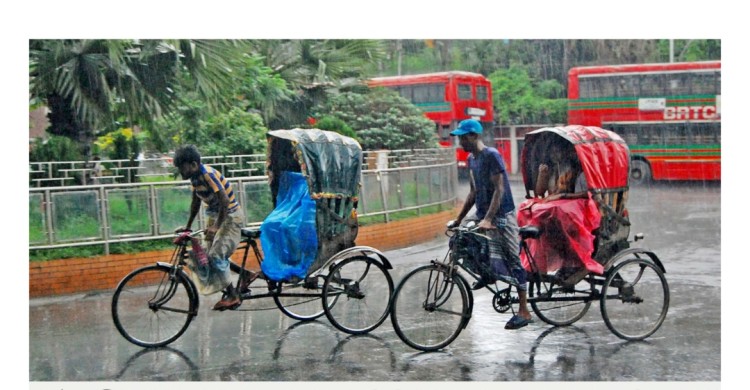 ঢাকায় ২৪ ঘণ্টায় ৯৭ মিলিমিটার বৃষ্টিপাত
