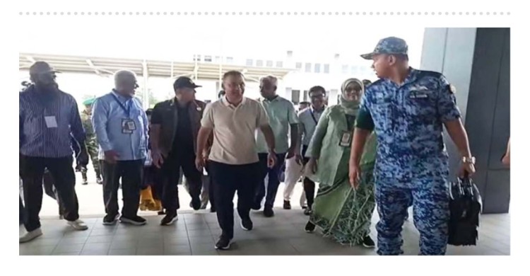 মাতারবাড়ী বিদ্যুৎকেন্দ্র পরিদর্শন করলেন প্রধানমন্ত্রী