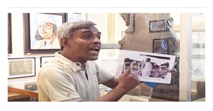 ডাকসু থেকে জিন্নাহর ছবি ছিঁড়ে ফেললেন ঢাবি শিক্ষার্থী