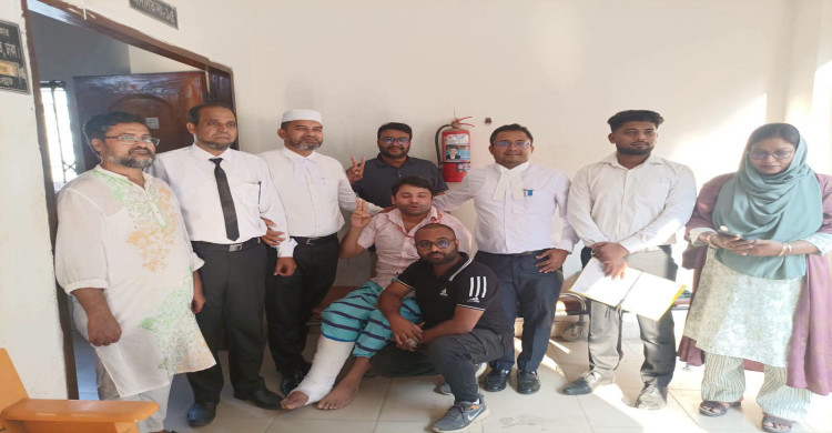 সিআইডি পুলিশের স্ত্রীর মামলায় ৩ সাংবাদিকের জামিন করালো বিএমএসএফ